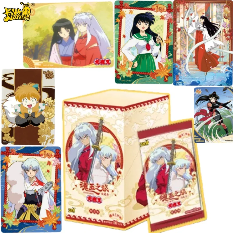 

KAYOU Genuine Inuyasha Card Soul Jade Journey Collection Cards and Cloud Packs Issue 1th Anime Peripheral Toys Children's Gifts