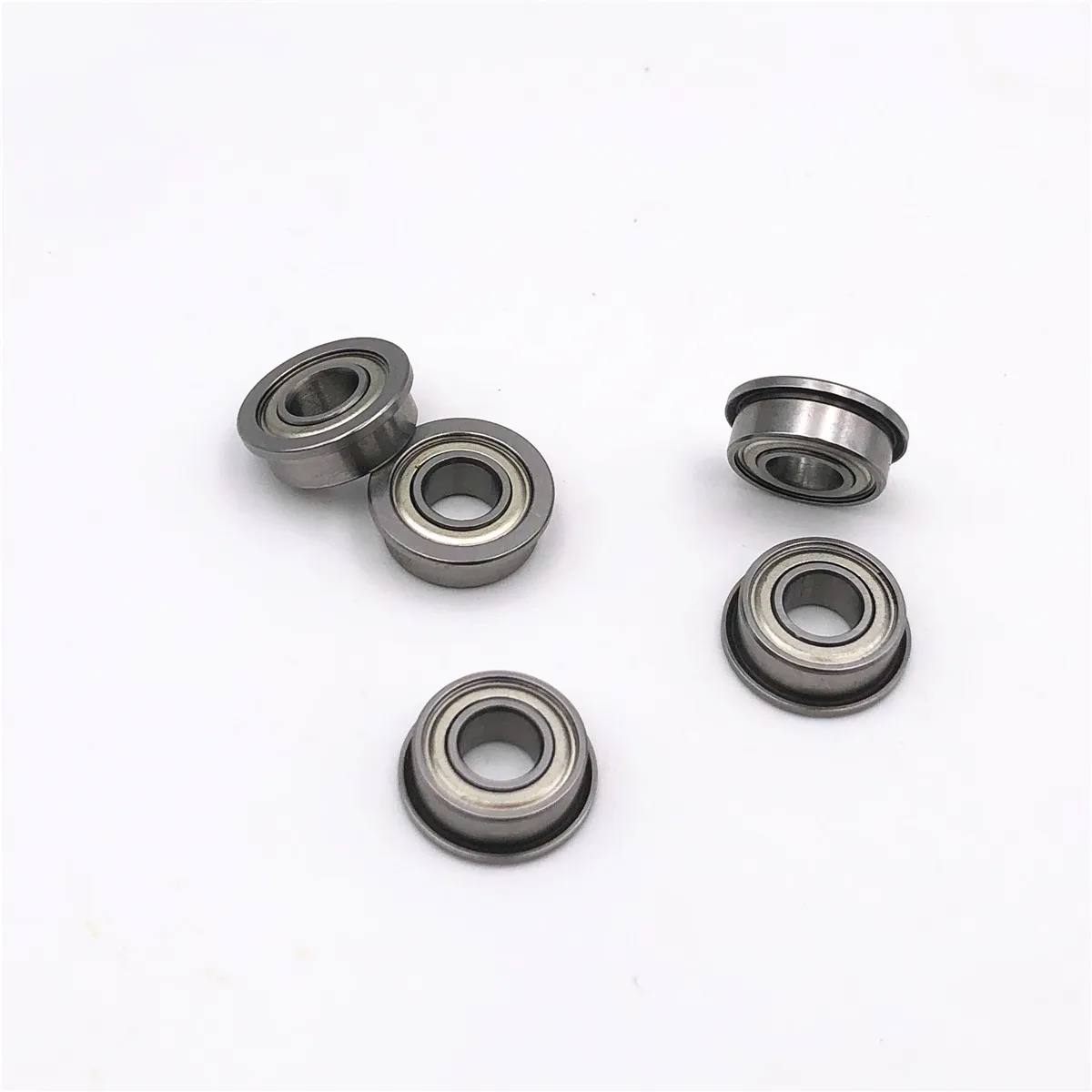 5pcs Miniature Flange Model Deep Groove Ball Bearing F685ZZ F685 685 5x11x5 mm Double Metal Shielded