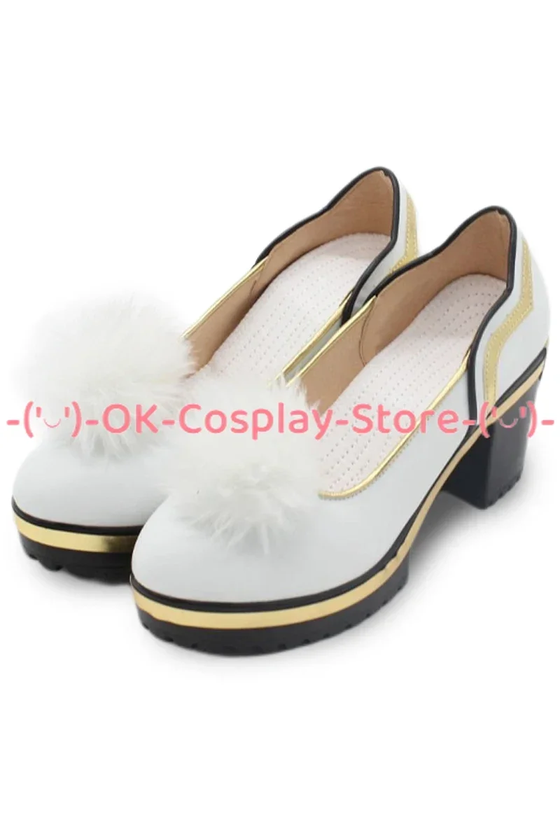 [Customized] Honkai Impact 3 Bronya Zaychik Cosplay Shoes Honkai: Star Rail Anime Roleplay Prop Halloween Party PU Leather Boots