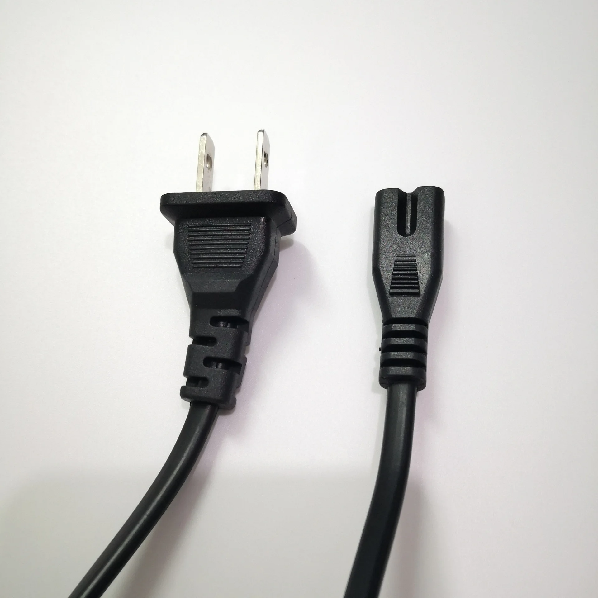 Cltgxdd PS2 PS3 PSV PSP 콘솔용 1 개, EU 미국 플러그 2 포크 포트 AC 전원 코드, 게임 액세서리 호스트 어댑터 1m