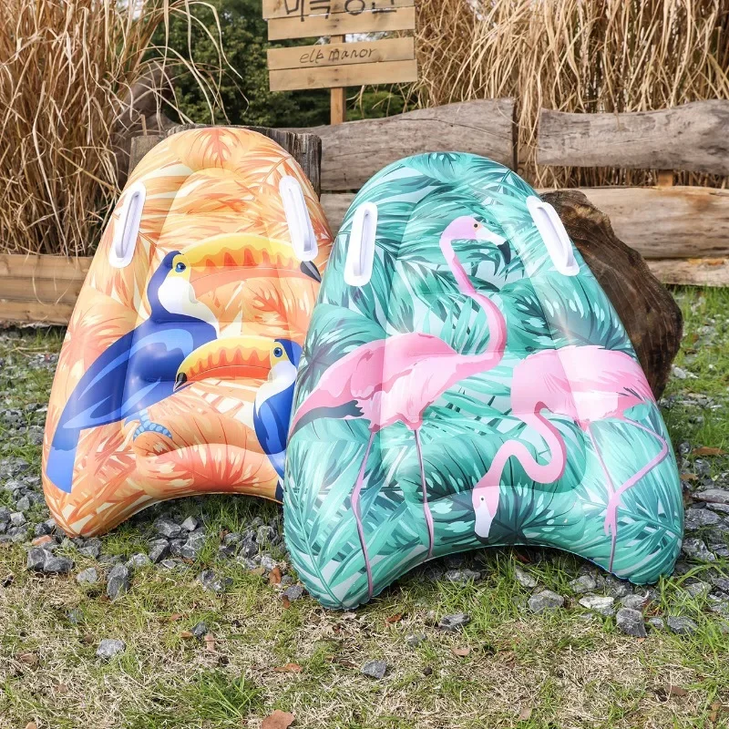Jouet gonflable pour enfants, planche de surf triangulaire en PVC, planche flottante d'eau, piscine d'été, plage, natation, jouet aquatique, radeau gonflable d'extérieur
