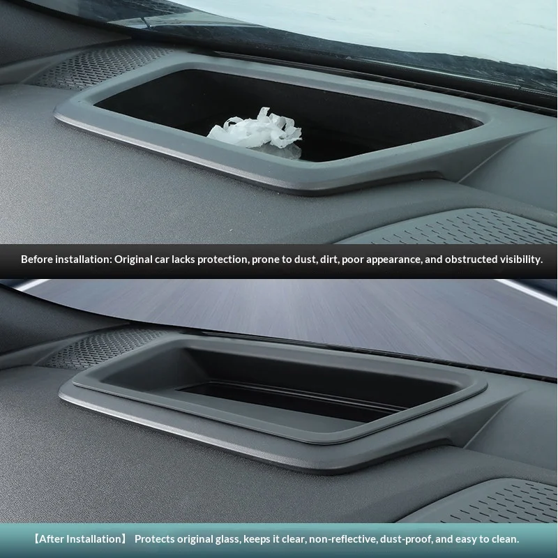 Car HUD Protective Cover for Changan Deepal S05 Second Generation Instrument Panel Display Dustproof Protective Cover Accessory