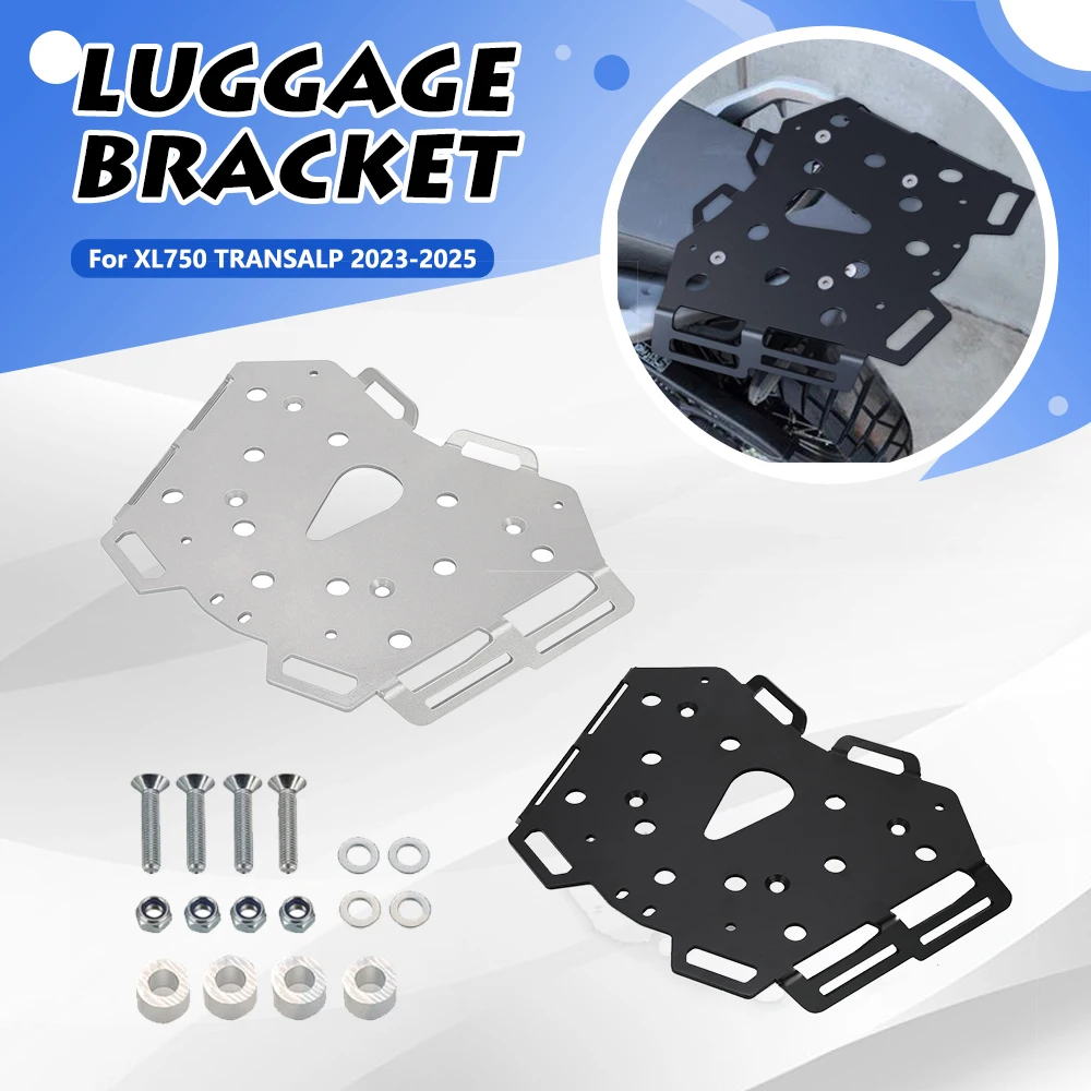 

For HONDA XL750 TRANSALP Motorcycle Rear Luggage Rack Tail Rack Top Case Bracket Cargo Rack XL 750 Transalp 2023 2024 2025