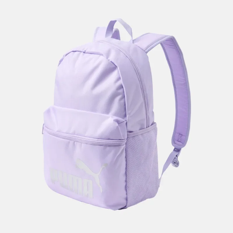 PUMA PUMA Outdoor Commuter Travel Light Large Capacity Backpack Purple Sports School Bag 091164-44