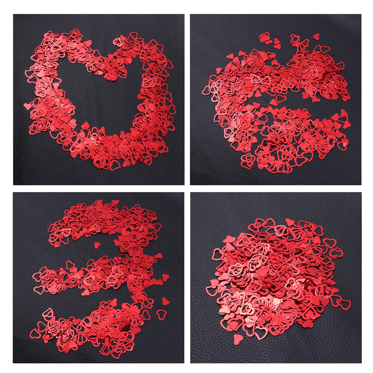 

3000 Pcs Wedding Decoration Peach Heart Props Craft Confetti Birthday Colorful Hearts Decorate Bridal Shower for Table