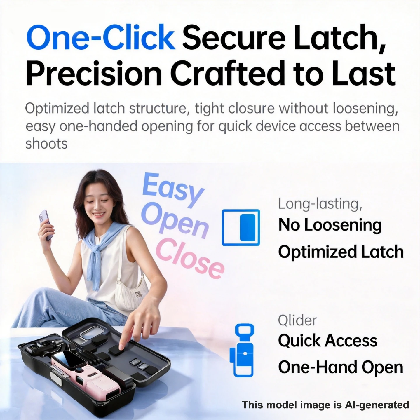 Pc Security Lock - DJI Pocket 4 Pro için Sert