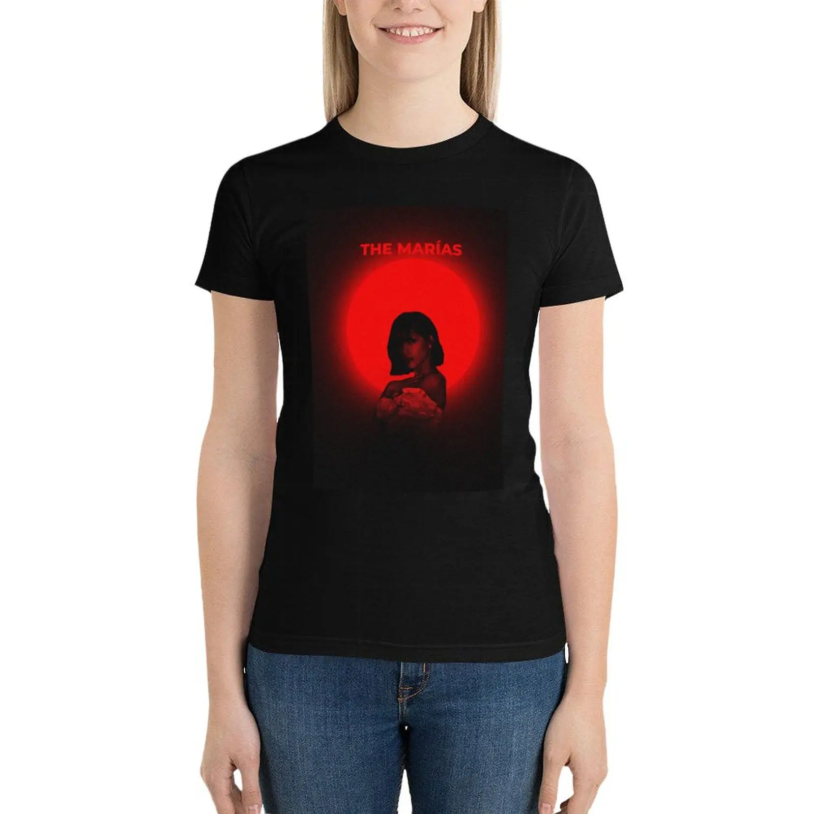 The Marias Dark Art T-Shirt aesthetic clothes Blouse Womens clothing