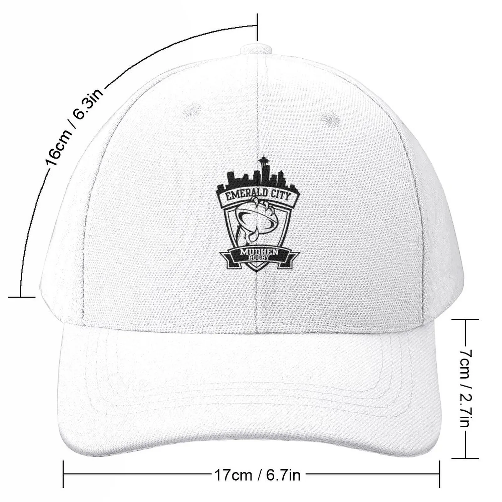 Mudhen Logo Baseball Cap Anime Snap Back Hat Men's Hats Women's