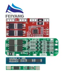 1S 2S 3S 4S 3A 20A 30A Li-ion Lithium Battery 18650 Charger PCB BMS Protection Board For Drill Motor Lipo Cell Module