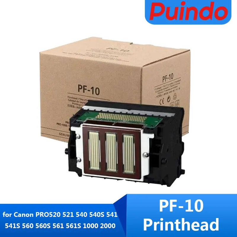 

Original PF-10 Printhead for Canon PRO520 521 540 540S 541 541S 560 560S 561 561S 1000 2000 2100 4000 4000S 4100 4100S 6000 6000