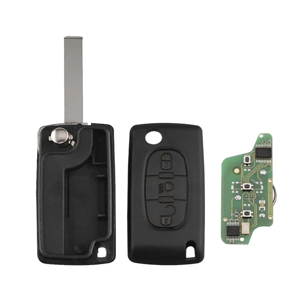 

Auto Car Remote Key 433MHz ID46 Chip PCF7941 HU83 Blade for Citroen C3 C2 C5