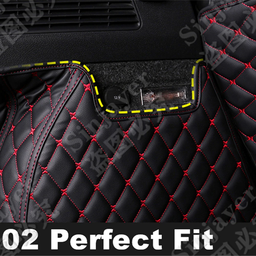 Car Trunk Mat Fit For SUBARU Outback 2021 2022 2023 Rear Cargo Cover Carpet Liner Tail Interior Vehicles Parts Boot Luggage Pad