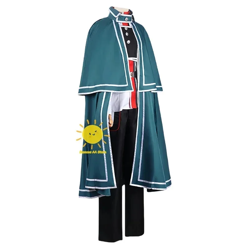 CyAnime Sylphiette Cosplay Mushoku Tensei Reincarnazione senza lavoro Costume Cosplay Sylphy Uniforme Mantello Parrucca Festa di Halloween Cos Wom