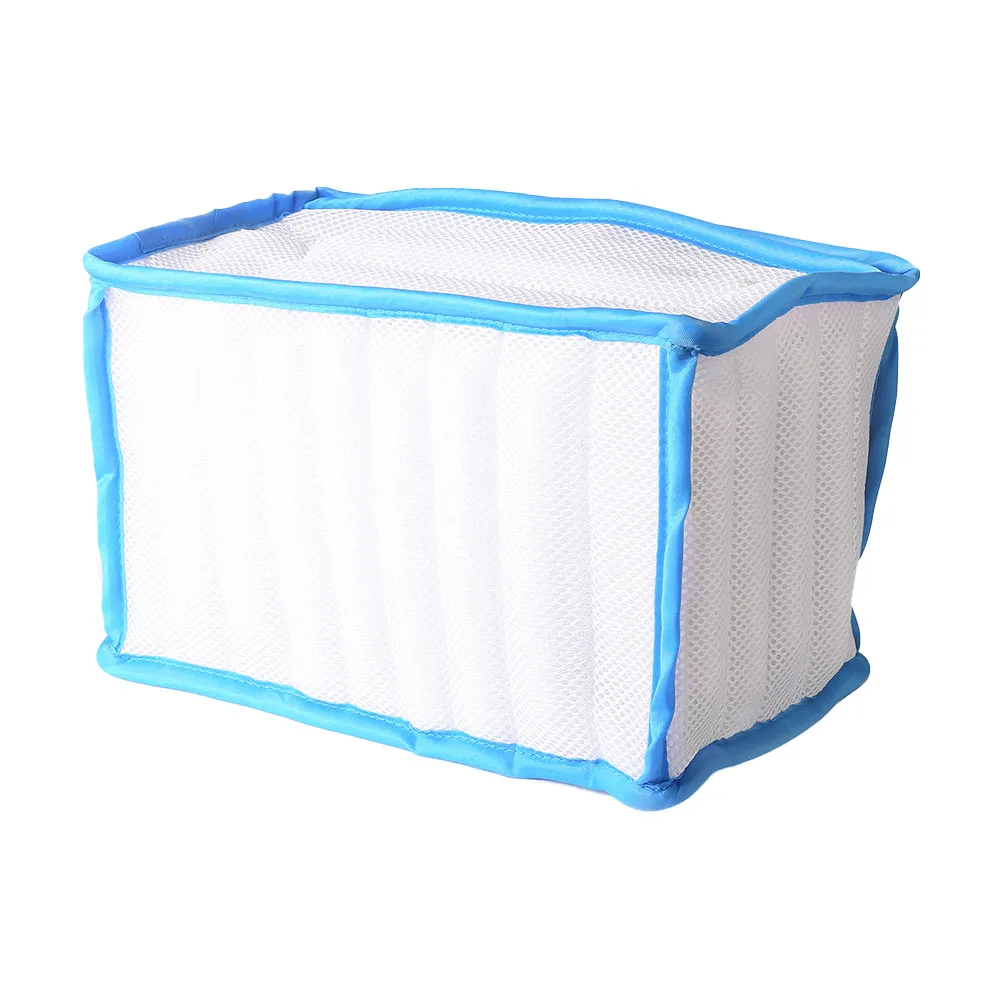 

Laundry Washing Machine Mesh Zipper Portable Design Travel Use Sneakers Wash Bag Shoes Cleaning Net Bag
