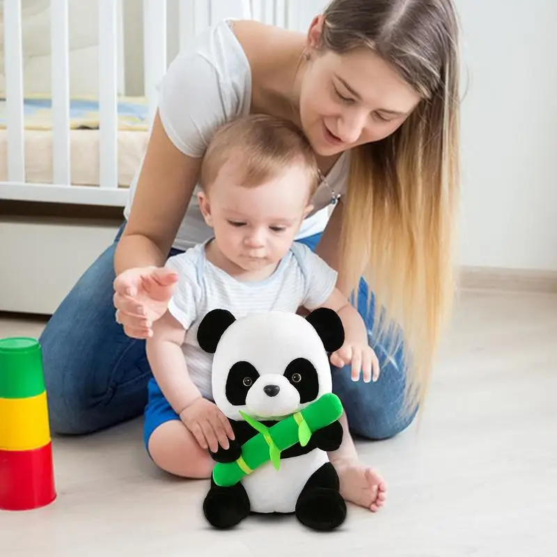 Panda Plush Toy Stuffed Doll Toys For Kids Huggable Plush Animal Plushies Toys 30CM Pillow Doll Cushion For Kids Adults Boys