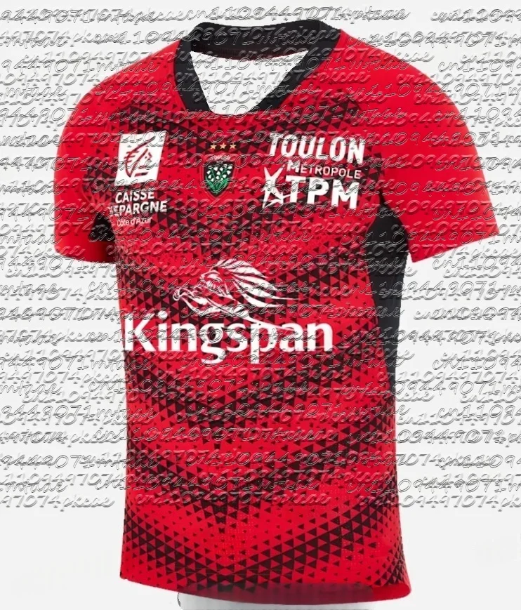 Nueva Llegada 2026: Camiseta Casual Oversize Y2K de los Toulon Rugby Kingspan para Niños/Adultos, Conjunto Familiar a Juego
