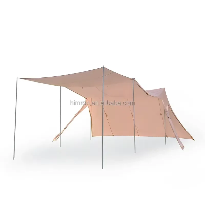 Ultralight Sunshade Awning Outdoor Camping Tower Canopy Tent Rainproof Sunshade Shelter Cloud Cover Tarp
