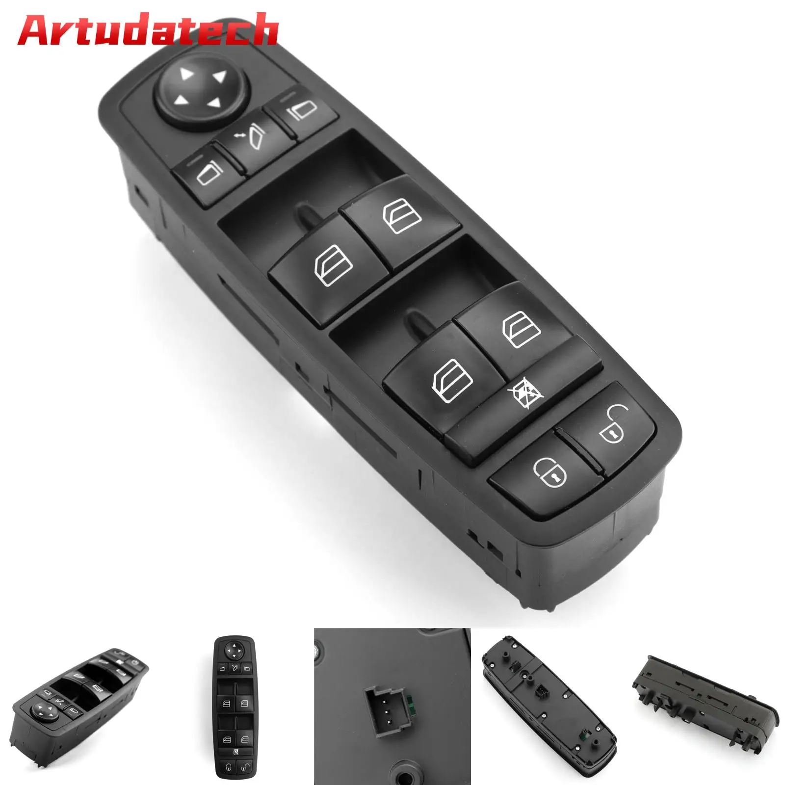 

Artudatech Power Window Switch Front Left for Mercedes-Benz W169 W245 W164 A1698206710 Car Accessories