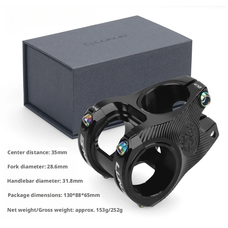 New Bicycle Stem Road MTB Handlebar Stem31.8*35mm CNC Aluminum Alloy Handlebar High-strength DIRECT MOUNT STEM Handlebar