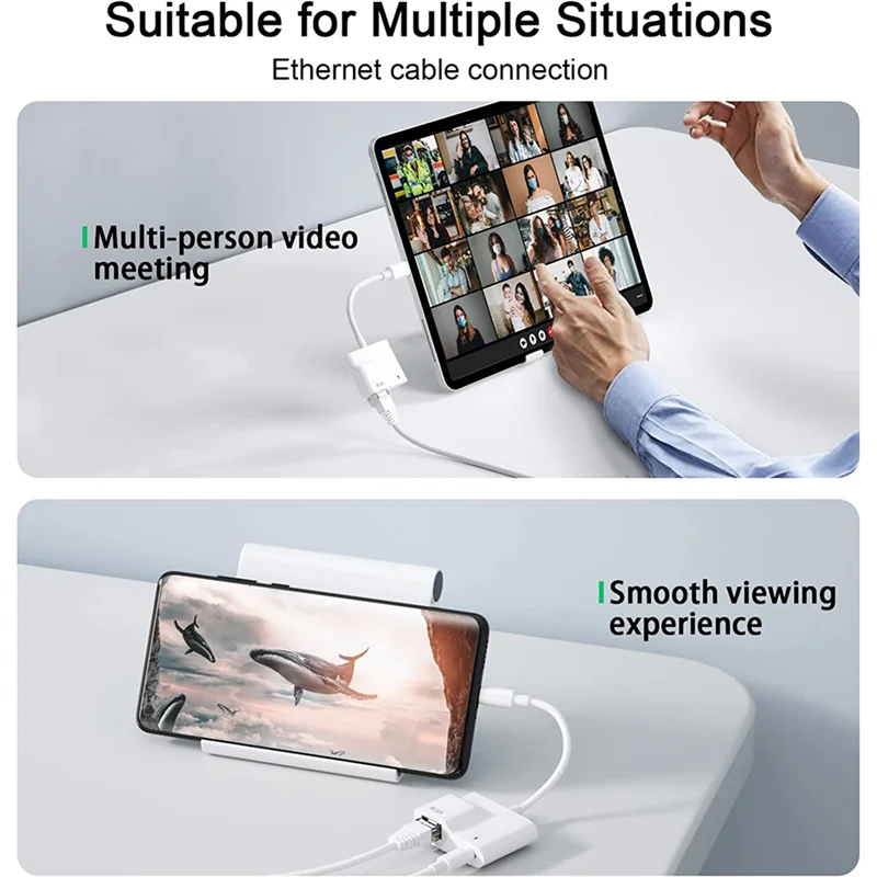 

Эффективный адаптер USB C к Ethernet, для MacBook Air/Pro