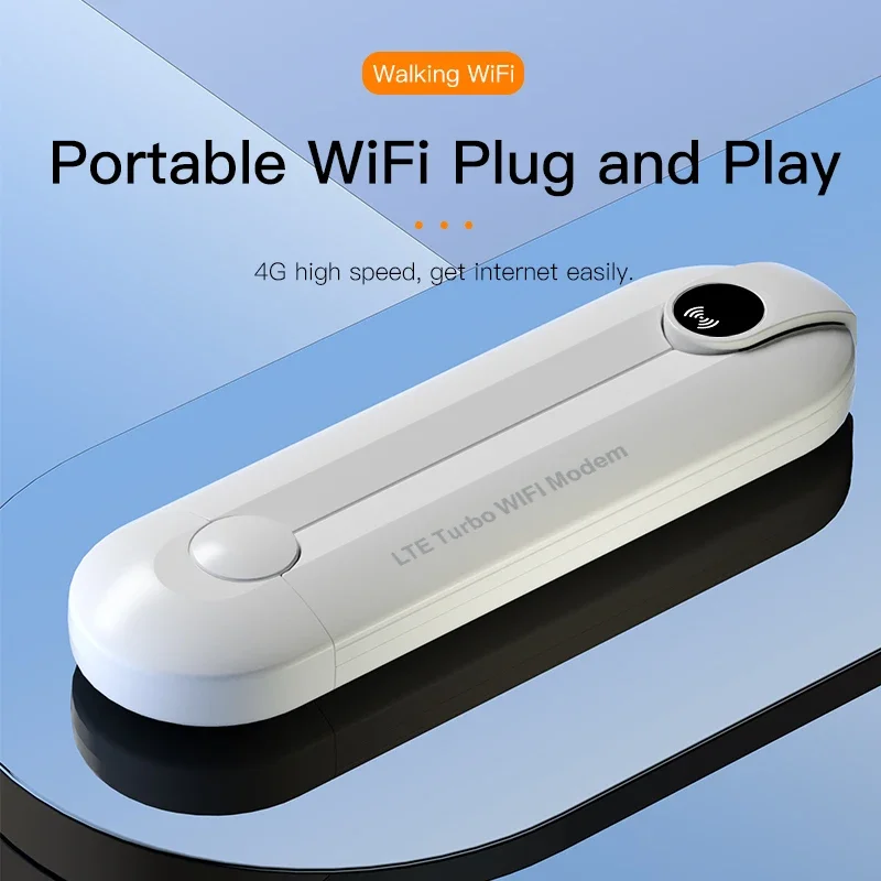 TIANJIE 4G Wifi Router Portable USB Modem 150Mbps Wireless SIM Card Dongle 2 Antenna MIMO Technology Hotspot
