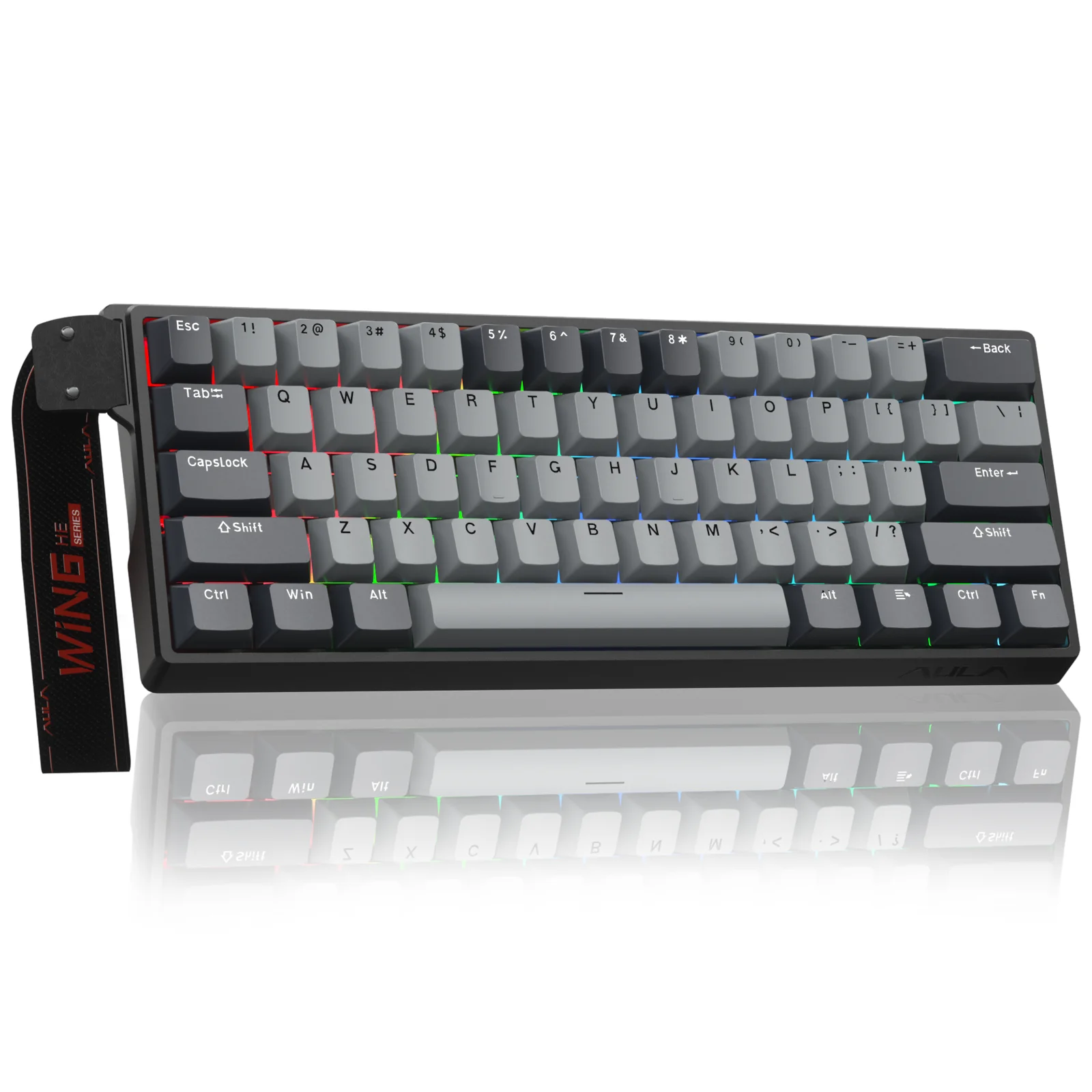 WIN60PRO Magnetisch schakelaartoetsenbord Rapid Trigger 8K Return RGB Hotswap 60% lay-out Esports-gamingtoetsenbord