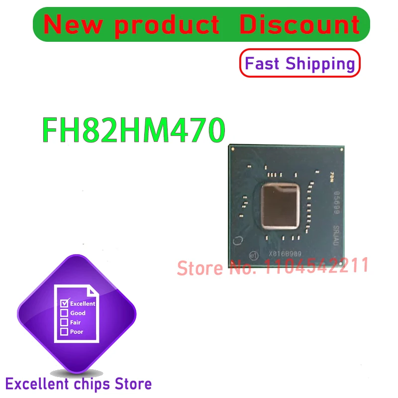 

1PCS 100% New FH82HM470 SRJAU BGA Chipset