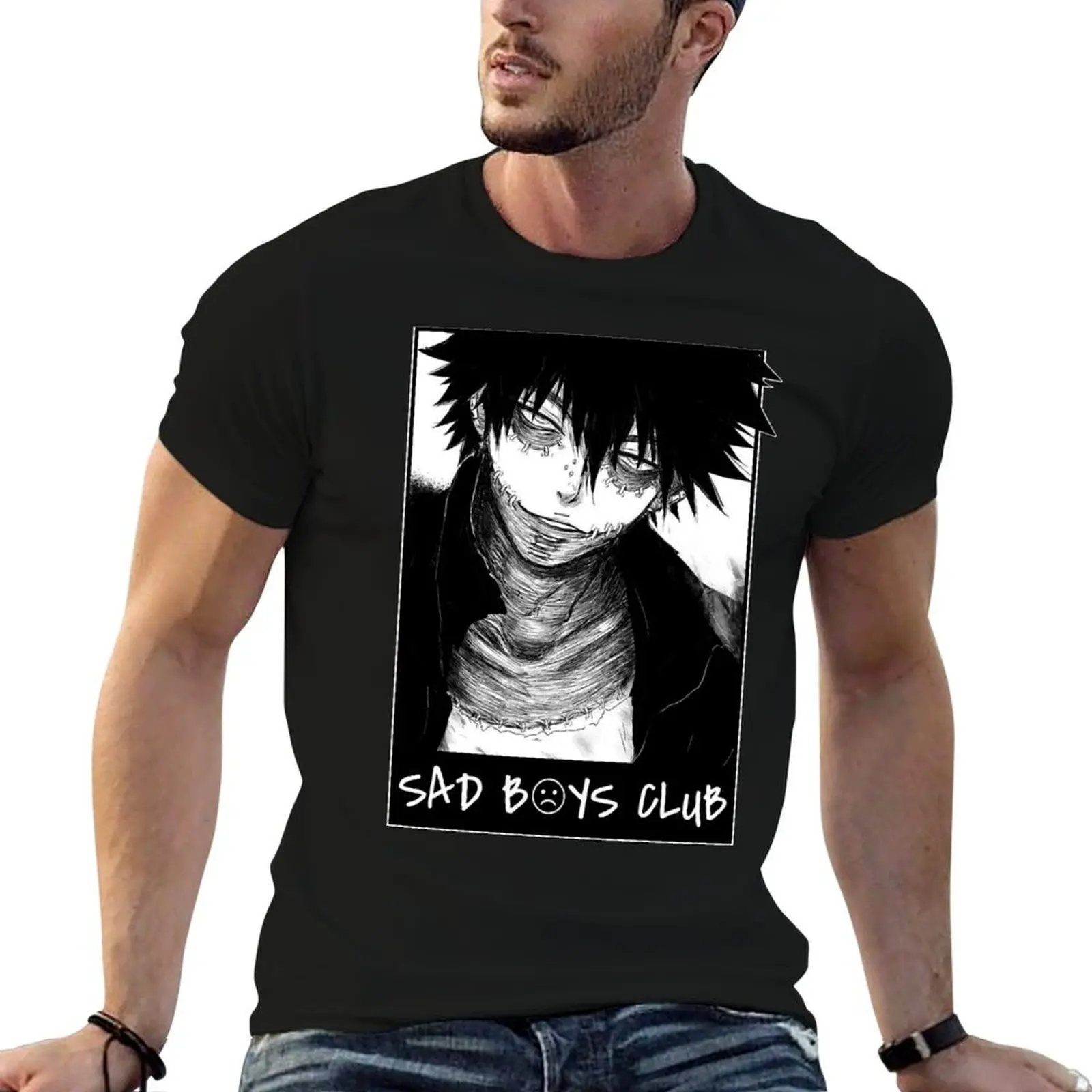 Футболка SAD BOYS CLUB (Dabi Blueflame) для отдыха и праздников
