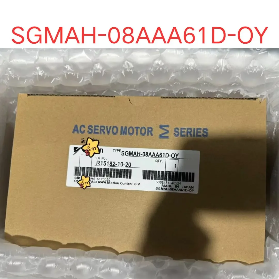 

Brand-new SGMAH-08AAA61D-OY servo motor 750W SGMAH-08AAA61D-0Y Fast shipping