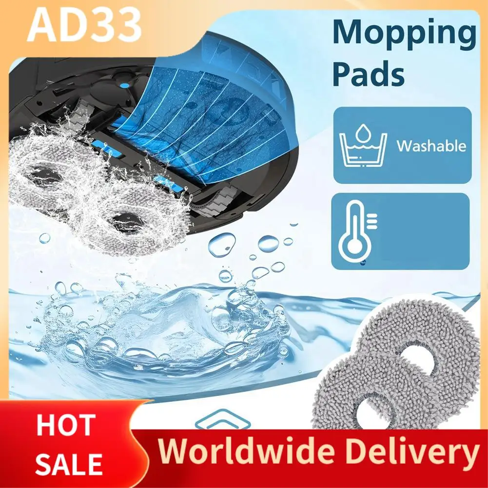 19-Piece Replacement Kit For ECOVACS DEEBOT T30S/T30S COMBO/T30S Pro Vacuum Cleaners