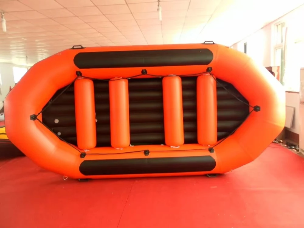 1.8mm Pvc 10 Persons 4.8m Self Inflating Life Raft Inflatable Raft