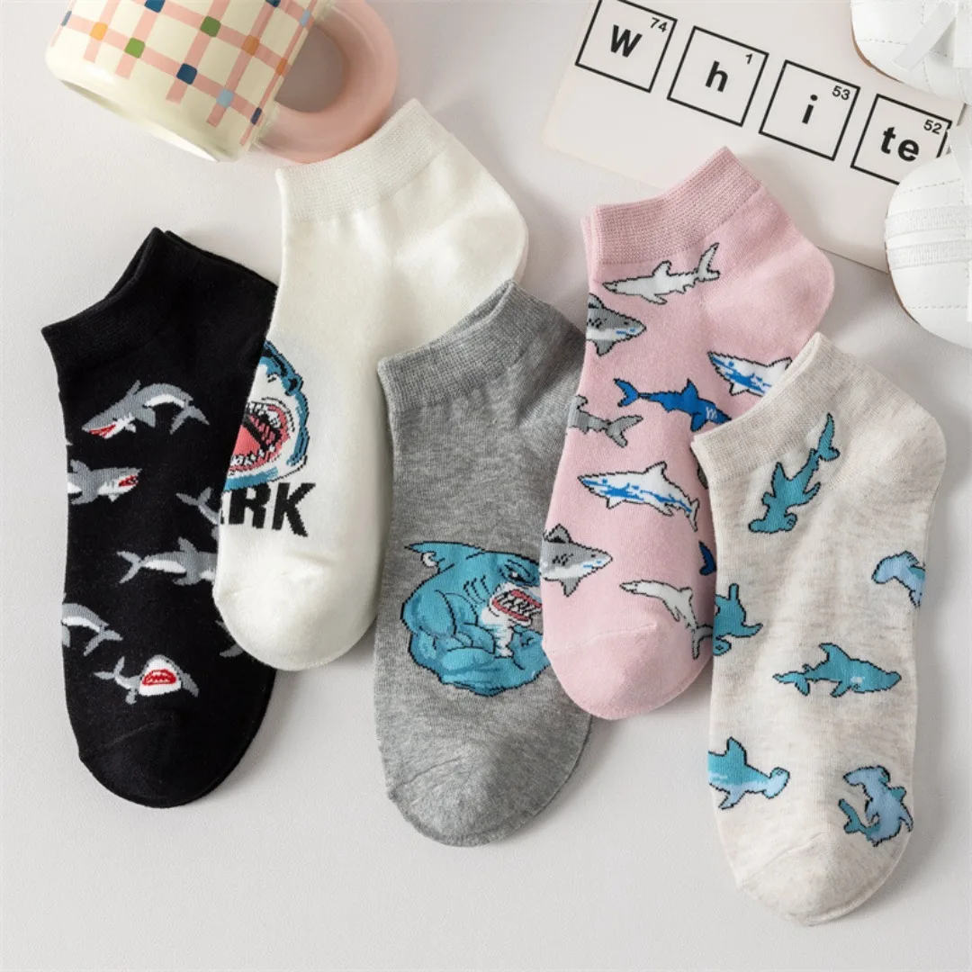 Nouvelles chaussettes, chaussettes pour enfants, Version coréenne à bouche peu profonde, Style collégial, chaussettes bateau mignonnes, tendance d'été, Tube court décontracté