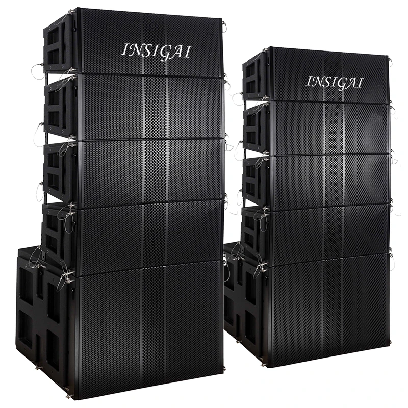 Mini-Line-Array-Lautsprecher, 6,5 8, 10, 12 Zoll, professionelles Audiosystem, Besprechung, Konferenz, Hochzeit, Halle, Bühne, Line-Array-Lautsprecher