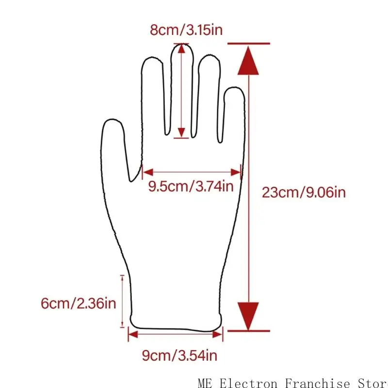Печины T5EA с антислипной конструкцией для теплового защитного комфорта во время приготовления 2 шт.