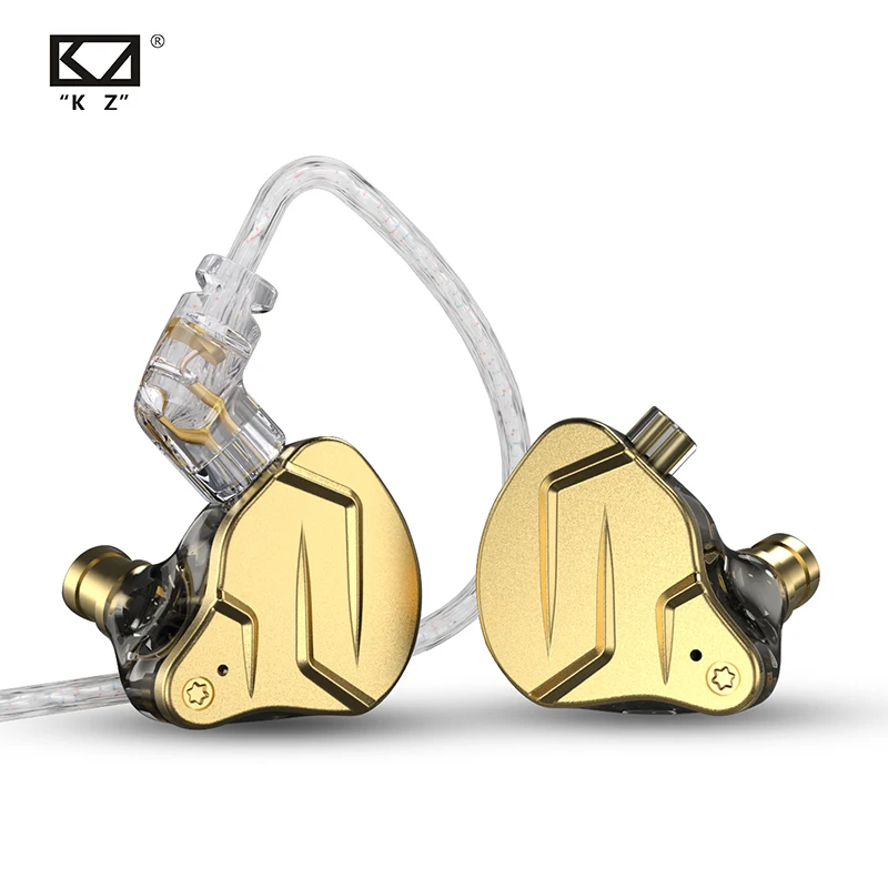 KZ ZSN PRO X Металлические наушники-вкладыши 1BA 1DD Гибридный привод HIFI Спортивные наушники-вкладыши с шумоподавлением KZ ZSNPROX ZES ZEXPRO DQ6S