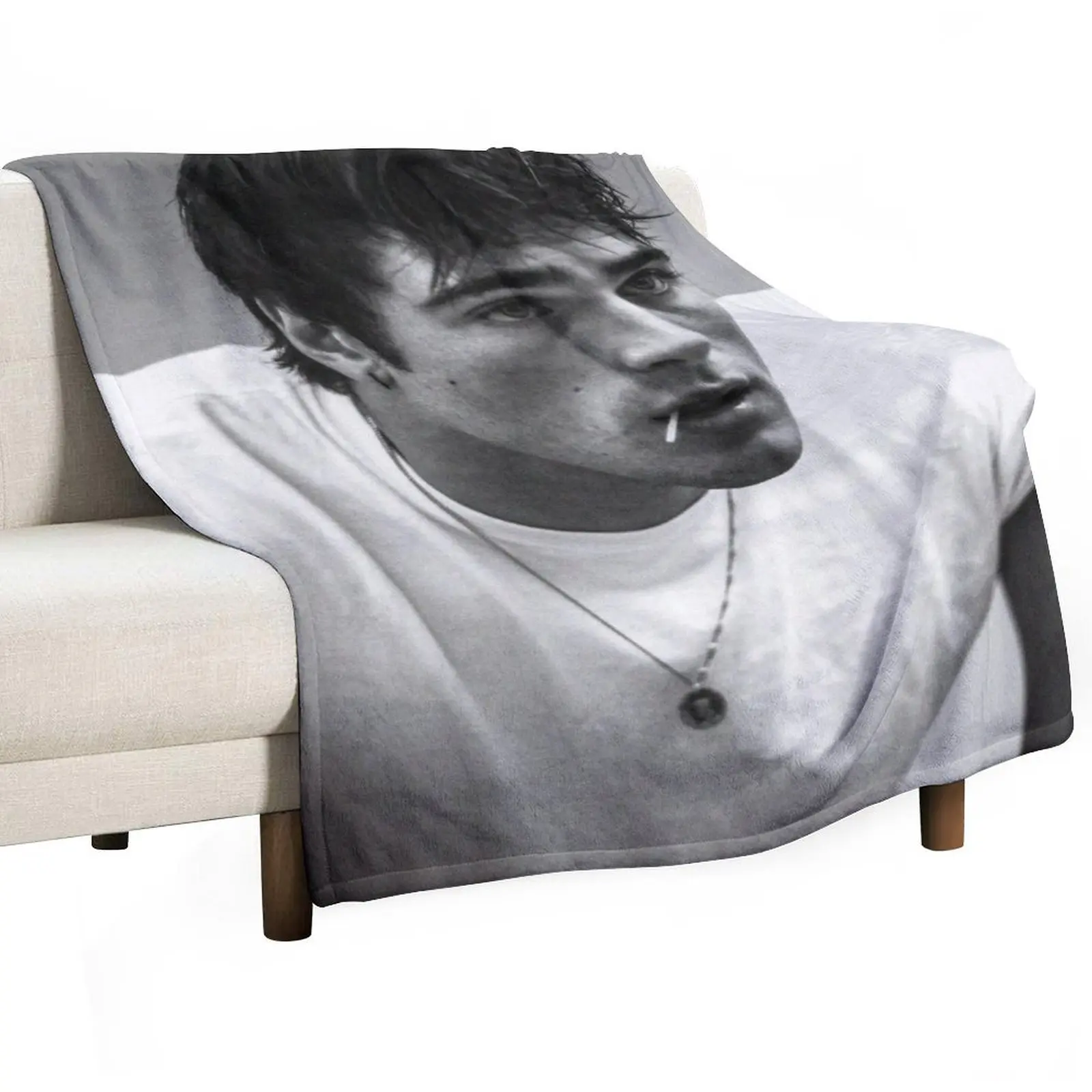 

Jacob Elordi Throw Blanket Vintage Winter beds Hairys Bed linens Blankets