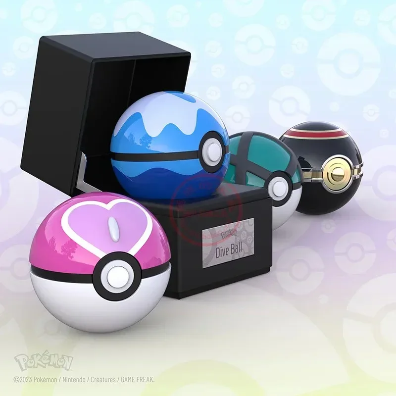 Stock Twc Pokmon 25th Anniversary Pc Limited Collector'S Edition Master Pokémon Dream Anime Peripheral Alloy Elf Ball Model Toy