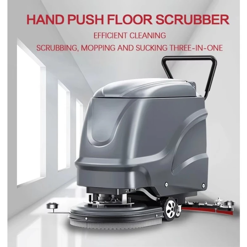 

Yangzi X2 Supermarket Scrubber Cleaning Machine Commercial Walk Behind Tile Floor Scrubber