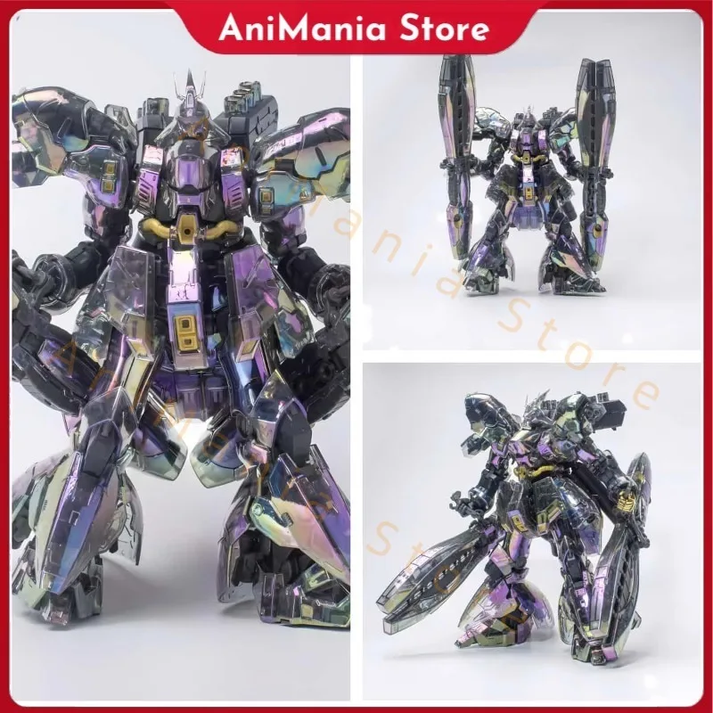 

GAOGAO 1/144 RG Msn-04 Sazabi Double Horn Funnel Laser Color Translucent Assembly Model Kits Action Figure Robot Plastic Model