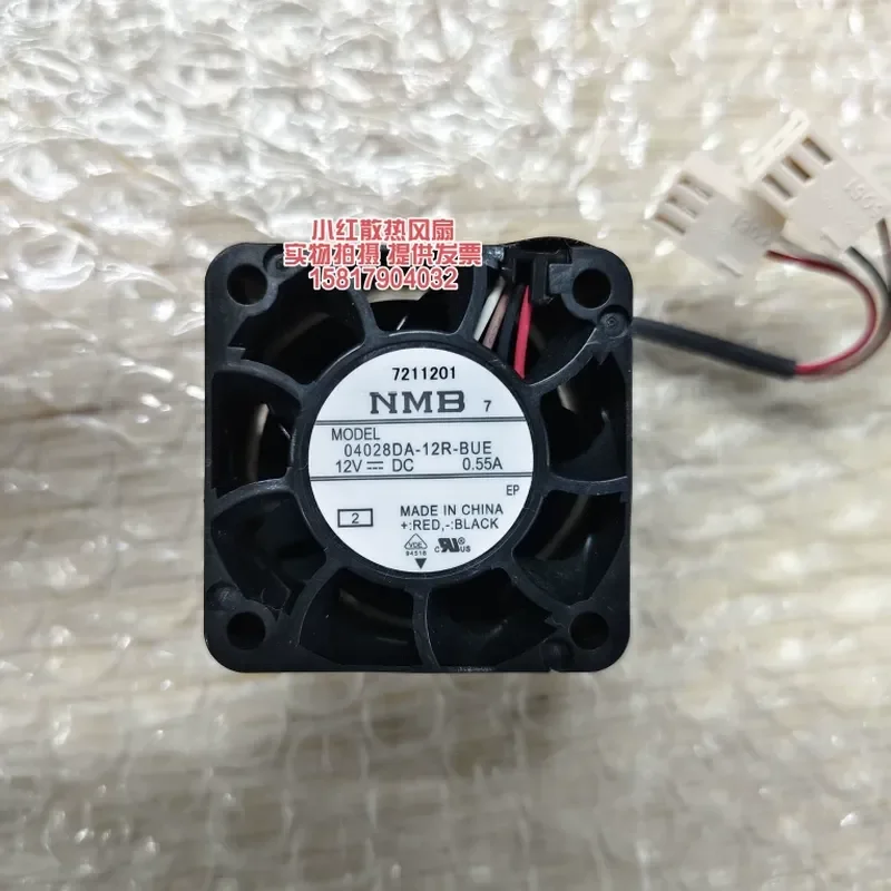 Nuevo ventilador de refrigeración Original NMB 4028 12V 0.55A 4cm para 04028DA-12R-BUE