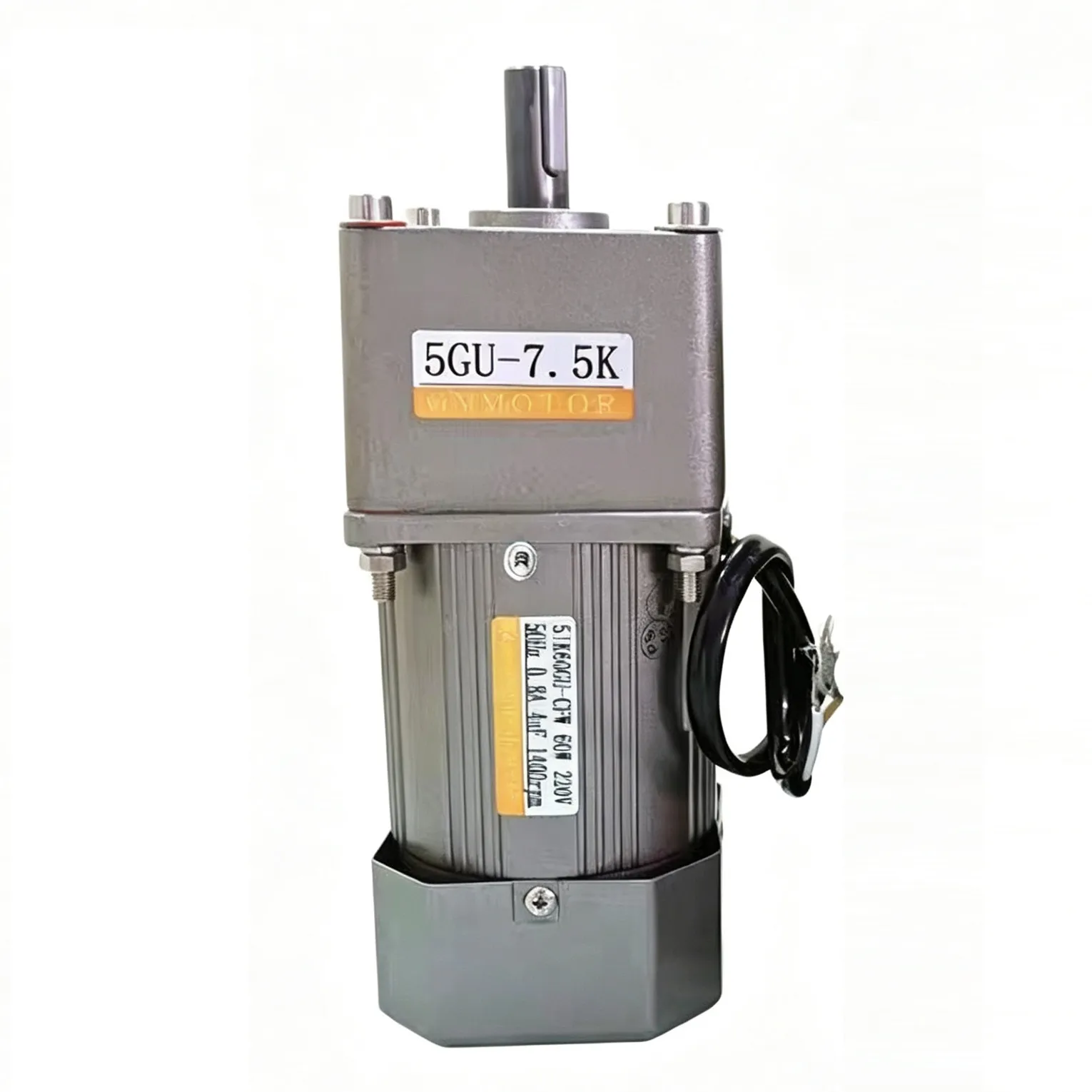 60W AC 110V Single Phase Variabale-Speed / Adjustable-Speed AC Gear Motor Shaft Diameter 12mm / 15mm 5GU Gearbox