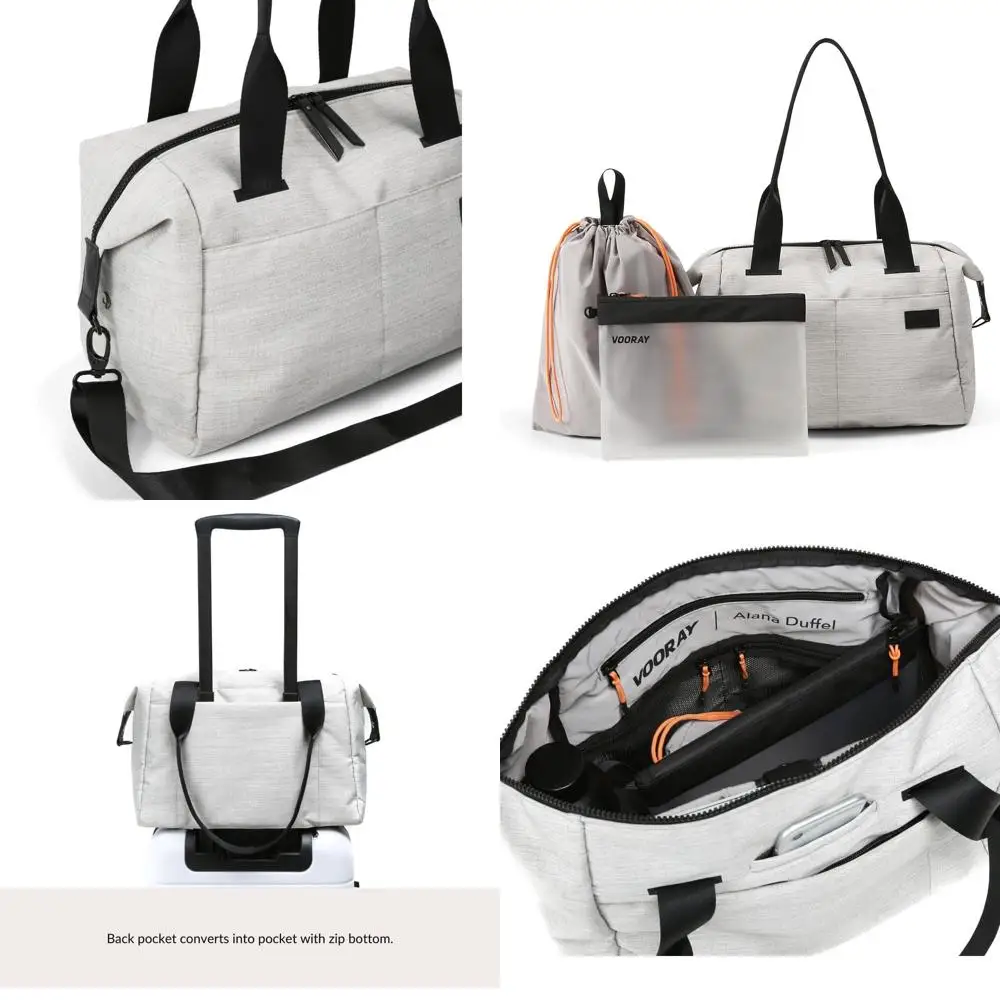 

Компактная легкая дорожная сумка с отделением для ноутбука, идеально подходит для спортзала, поездок на выходные и повседневного использования.