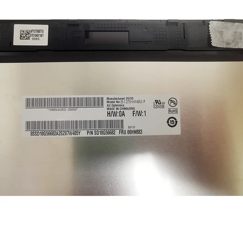 Imagen 2 del producto Para Lenovo Thinkpad Yoga 260 montaje de digitalizador con pantalla táctil FHD B125HAN02.2 12,5 pulgadas portátil pantalla LCD matriz 30 pines IPS