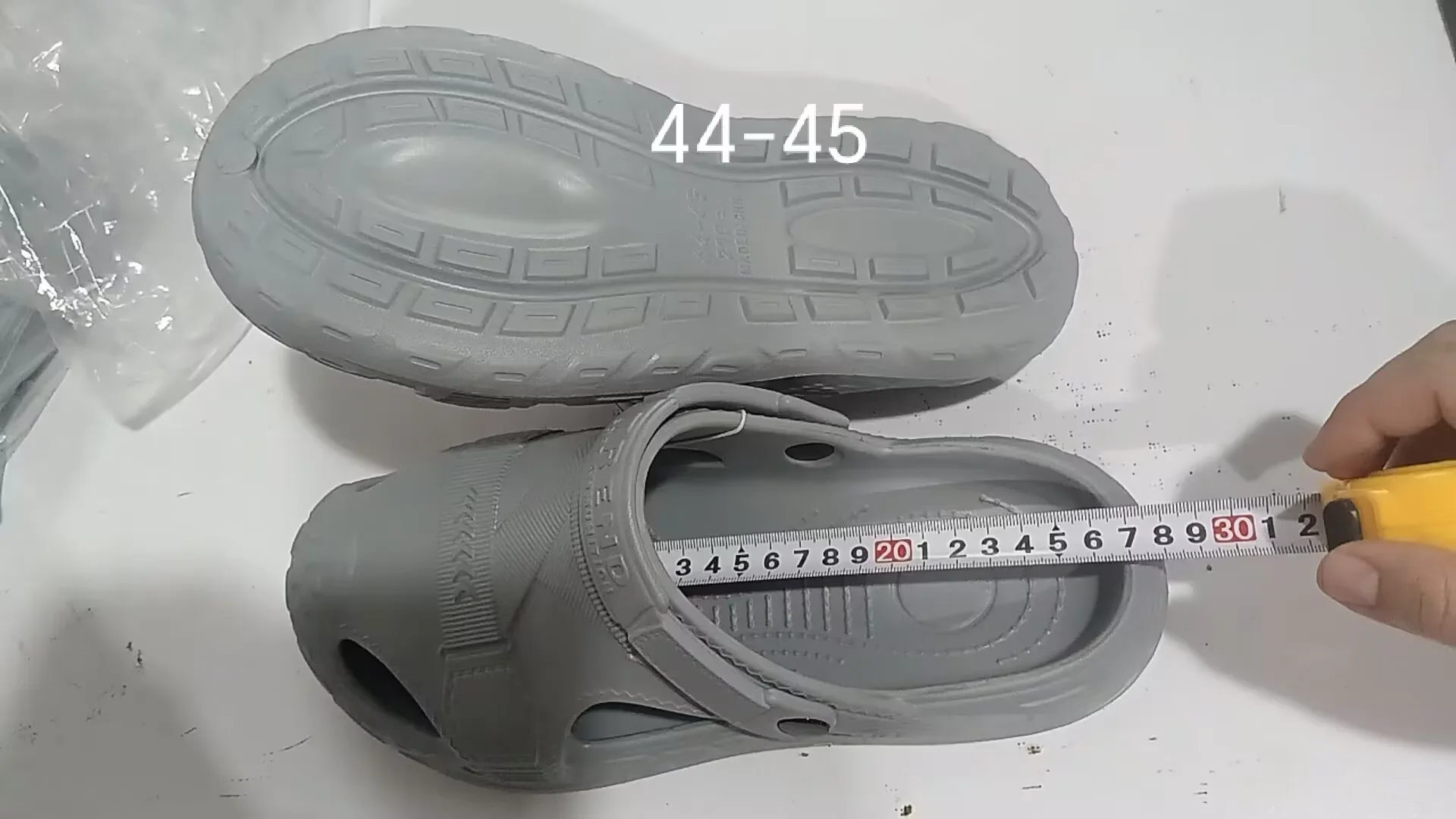 Sommer Herren Outdoor Clog Sandalen EVA Atmungsaktiv Rutschfest Geschlossene Zehenpartie Verschleißfeste Strandpantoffeln – Detail 3