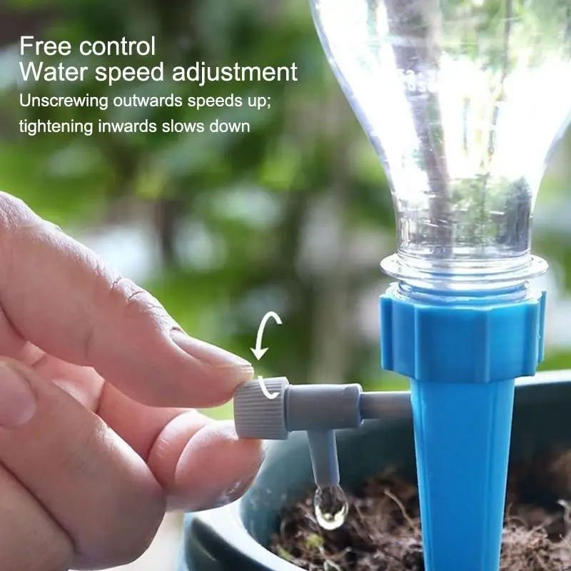 Automatische Bewässerungsspitze, langsam freisetzendes Selbstbewässerungsgerät, Tropfbewässerungswerkzeug für Gartenpflanzen im Freien während Reisen – Detail 5
