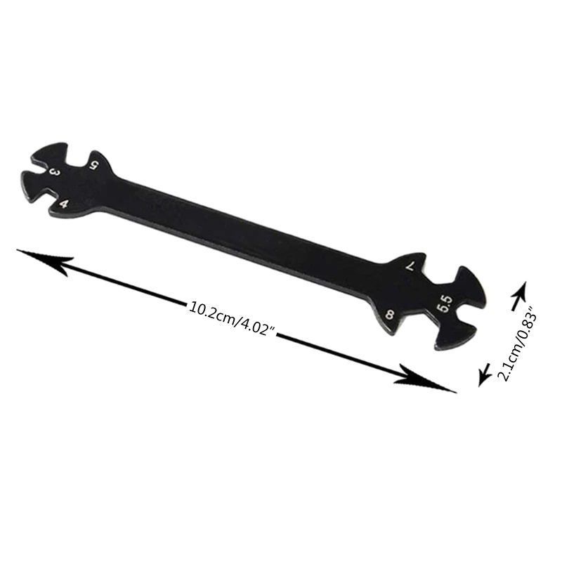 F92C 6 в 1 Wrench Tool 3/4/5/5,5/7/8 мм для фаркопов с орехами многофункционально