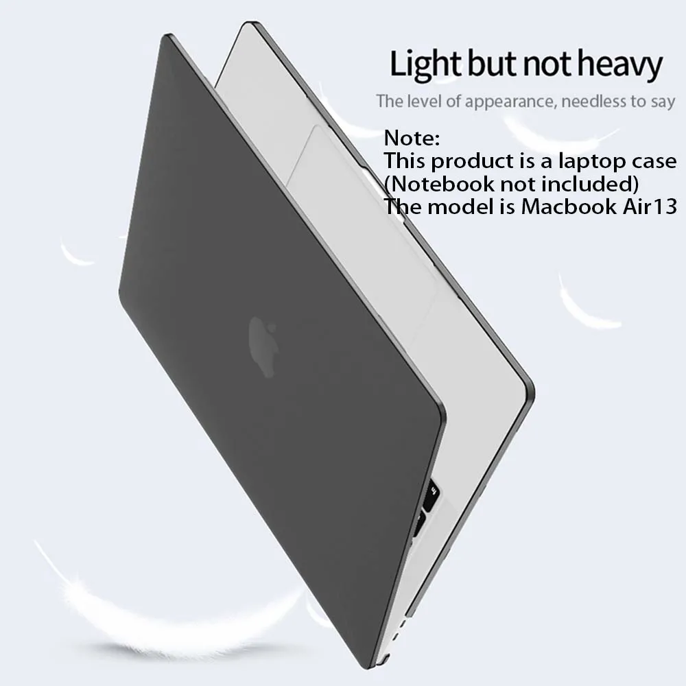 Transparant Laptopgeval dun en licht voor MacBook 13.3 Air