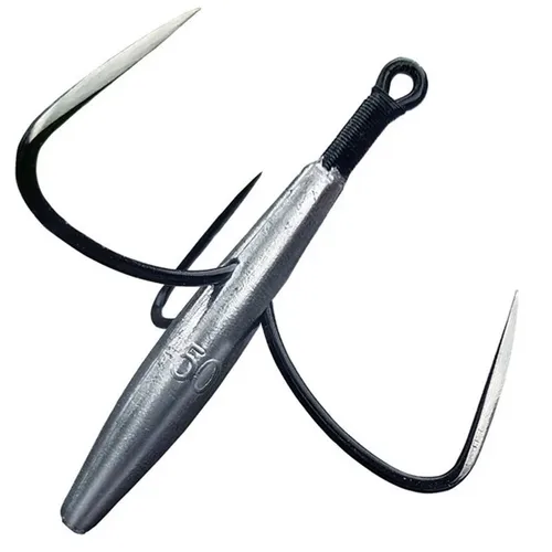 1 Uds 30g 40g 50g 60g anzuelos triples de pesca grandes afilados con plomo peso anzuelo aparejos de pesca herramientas Accesorios