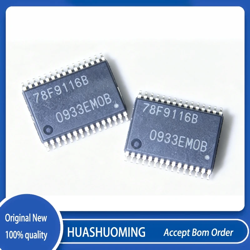 5Pcs/Lot UPD78F9116BMC-5A4  78F9116B  78F9116  SSOP30