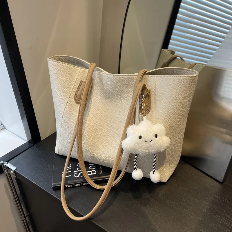 

2025 Spacious Tote Bag for Women Multi-Function Shoulder Purse with Adjustable Crossbody Strap Work Commute Essential